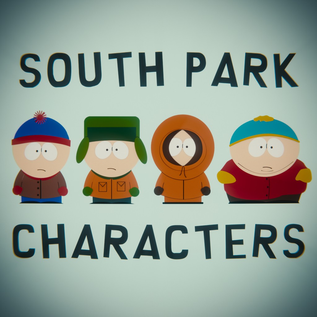 South Park Characters Pack preview image 1